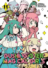 Cover of Gushing over Magical Girls (Manga)