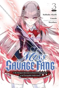 Cover of Miss Savage Fang (manga)