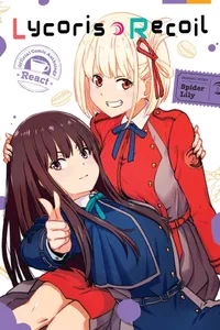 Cover of Lycoris Recoil Official Comic Anthology: React